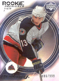 2003-04 Upper Deck Trilogy #186 Nikolai Zherdev RC