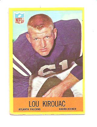1967 Philadelphia #5 Lou Kirouac RC