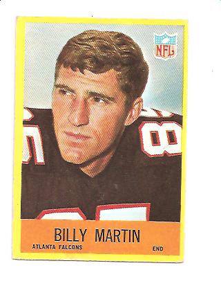1967 Philadelphia #6 Billy Martin RC