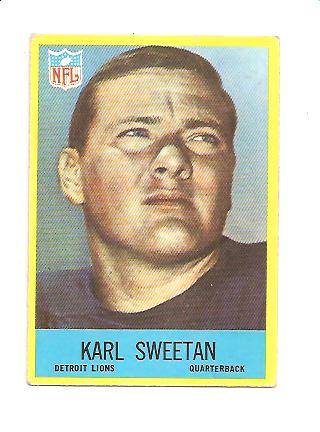 1967 Philadelphia #71 Karl Sweetan RC