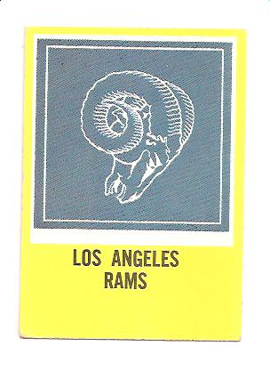 1967 Philadelphia #96 Los Angeles Rams