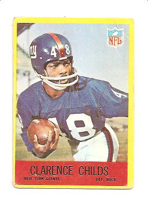 1967 Philadelphia #111 Clarence Childs