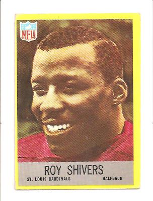 1967 Philadelphia #164 Roy Shivers RC