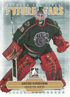 2009-10 Between The Pipes #3 Anton Khudobin
