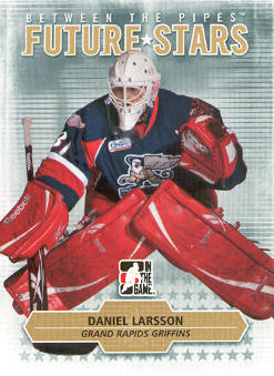2009-10 Between The Pipes #9 Daniel Larsson
