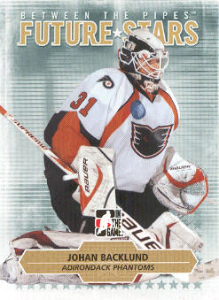 2009-10 Between The Pipes #15 Johan Backlund