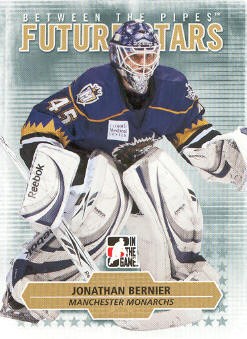 2009-10 Between The Pipes #17 Jonathan Bernier