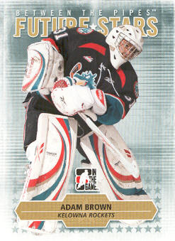 2009-10 Between The Pipes #32 Adam Brown