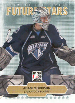 2009-10 Between The Pipes #33 Adam Morrison