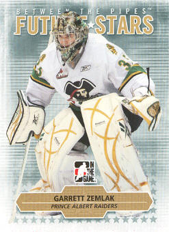 2009-10 Between The Pipes #37 Garrett Zemlak
