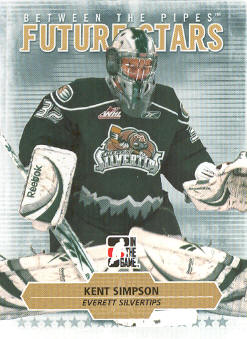 2009-10 Between The Pipes #40 Kent Simpson