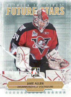 2009-10 Between The Pipes #47 Jake Allen