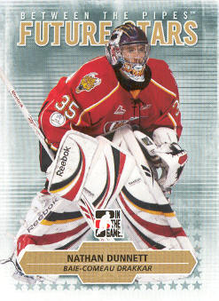 2009-10 Between The Pipes #56 Nathan Dunnett