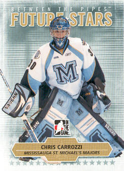 2009-10 Between The Pipes #62 Chris Carrozzi