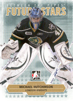 2009-10 Between The Pipes #68 Michael Hutchinson