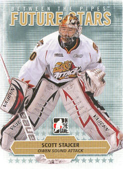 2009-10 Between The Pipes #73 Scott Stajcer