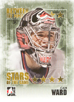 2009-10 Between The Pipes #77 Cam Ward
