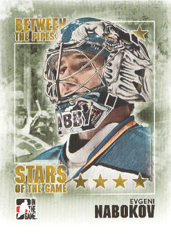 2009-10 Between The Pipes #80 Evgeni Nabokov