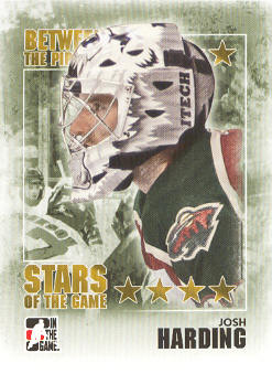 2009-10 Between The Pipes #86 Josh Harding