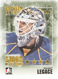 2009-10 Between The Pipes #88 Manny Legace