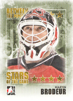2009-10 Between The Pipes #90 Martin Brodeur