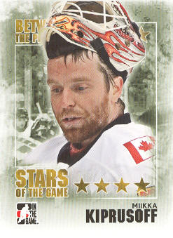 2009-10 Between The Pipes #92 Miikka Kiprusoff