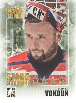 2009-10 Between The Pipes #105 Tomas Vokoun