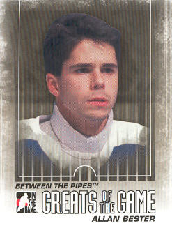 2009-10 Between The Pipes #107 Allan Bester