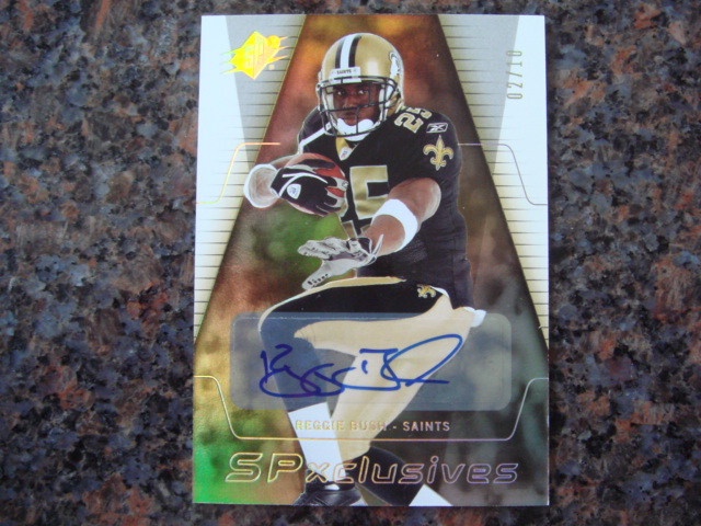 2006 SPx Super Scripts Autographs #SSBU Reggie Bush SP