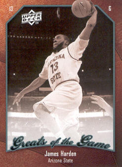 2009-10 Greats of the Game #36 James Harden RC