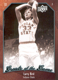 2009-10 Greats of the Game #42 Larry Bird