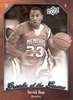 2009-10 Greats of the Game #73 Derrick Rose