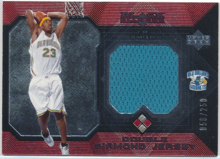 2004-05 Black Diamond Jerseys Double Diamond #JR J.R. Smith