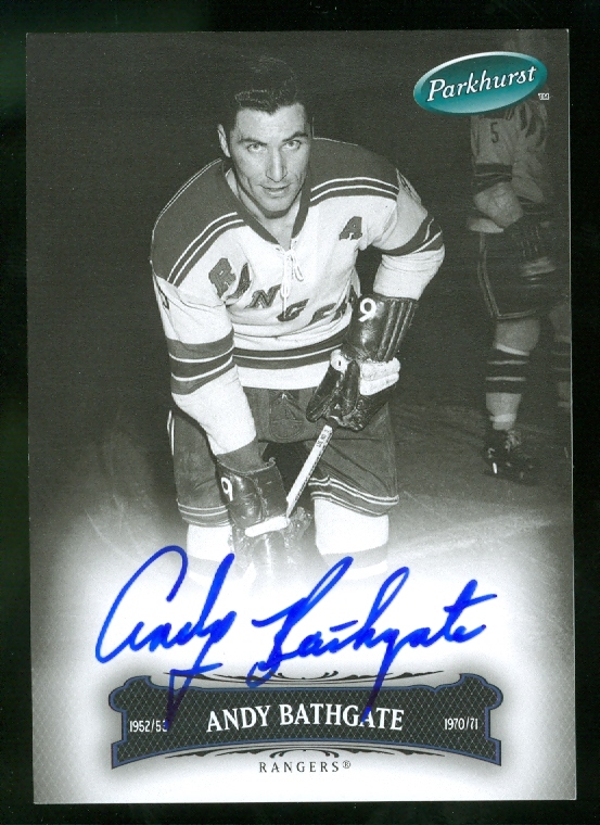 2006-07 Parkhurst Autographs #9 Andy Bathgate