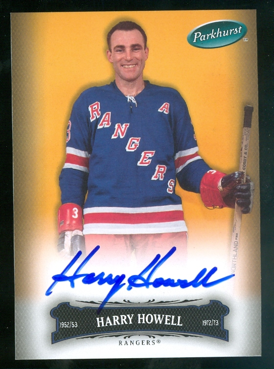 2006-07 Parkhurst Autographs #32 Harry Howell
