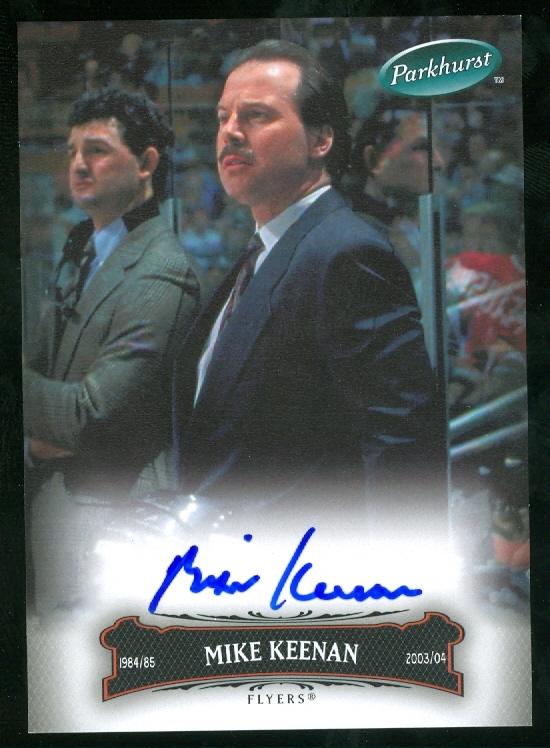2006-07 Parkhurst Autographs #43 Mike Keenan