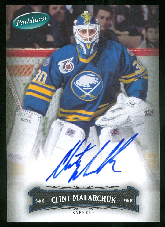 2006-07 Parkhurst Autographs #69 Clint Malarchuk