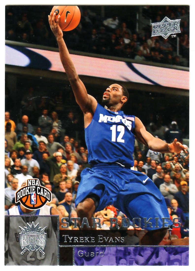 2009-10 Upper Deck #240 Tyreke Evans SP RC