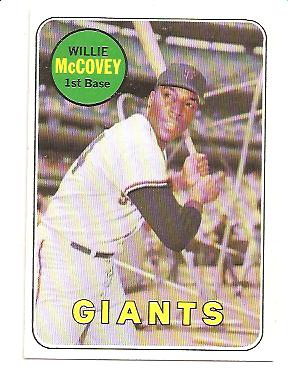 1969 Topps #440A Willie McCovey