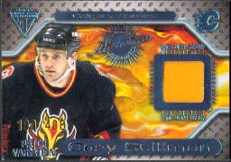2000-01 Pacific Private Stock Titanium Game Gear Jersey #71, Cory Stillman