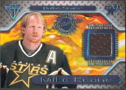 2000-01 Pacific Private Stock Titanium Game Gear Jersey #85, Mike Keane