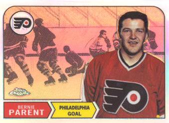 2001-02 Topps Chrome Reprint Refractors #8 Bernie Parent