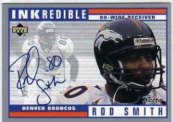 1999 Upper Deck Retro Inkredible #RS Rod Smith