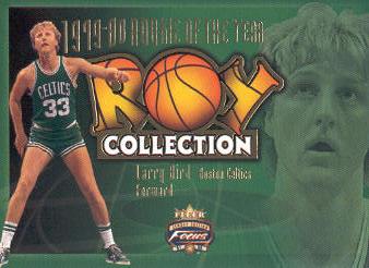 2001-02 Fleer Focus ROY Collection #10 Larry Bird