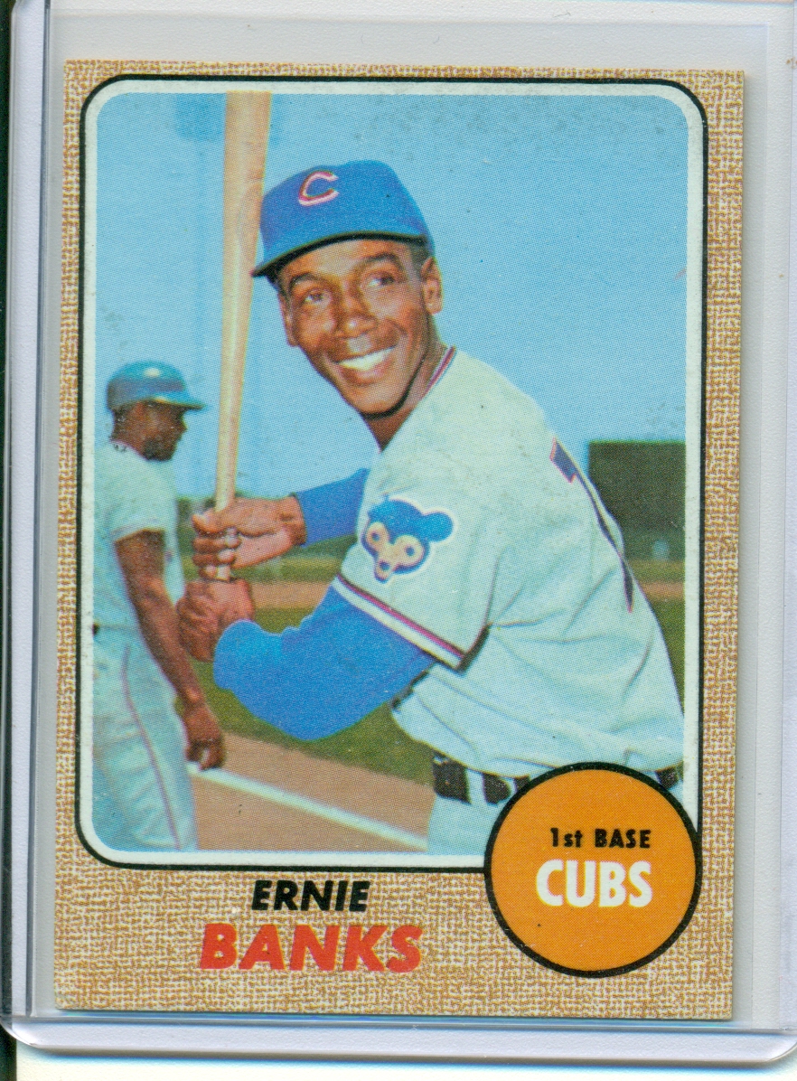 1968 Topps #355 Ernie Banks