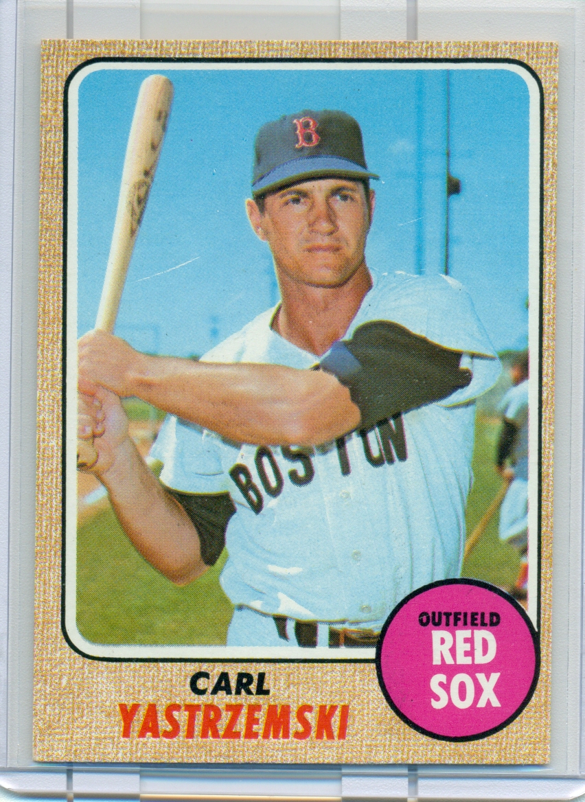 1968 Topps #250 Carl Yastrzemski