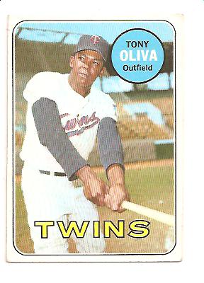 1969 Topps #600 Tony Oliva