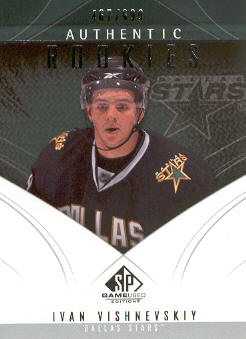 2009-10 SP Game Used #160 Ivan Vishnevskiy RC