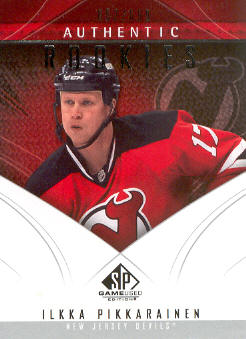 2009-10 SP Game Used #161 Ilkka Pikkarainen RC