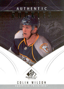 2009-10 SP Game Used #173 Colin Wilson RC